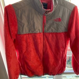Pink northface jacket